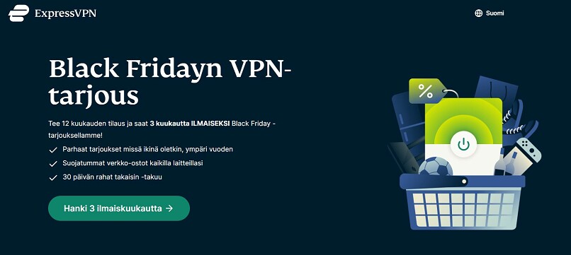 ExpressVPN offers for Black Friday and Cyber Monday