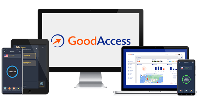 Small assortment of technological devices compatible with GoodAccess.